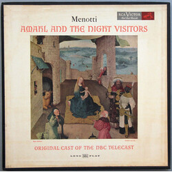 Gian Carlo Menotti Amahl And The Night Visitors Vinyl LP Box Set USED