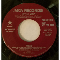 Alexis Dave Peters Fly By Night Vinyl 7" USED
