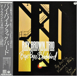 Ray Brown Trio Bye Bye Blackbird Vinyl LP USED