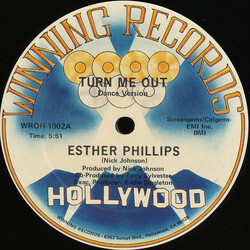 Esther Phillips Turn Me Out USED VINYL 12INCH 33 S RPM