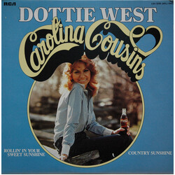 Dottie West Carolina Cousins Vinyl LP USED