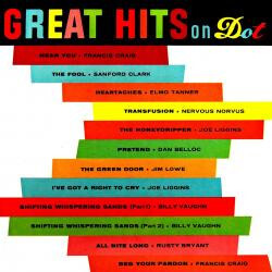 Various Great Hits On Dot Vinyl LP USED