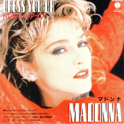 Madonna Dress You Up = Éì¹ûæüû¢Ã× USED VINYL 7INCH 45 RPM SINGLE STEREO