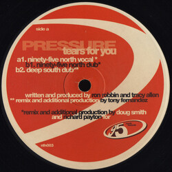 Pressure (3) Tears For You VINYL 12" USED