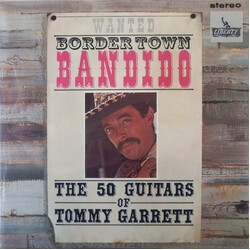 The 50 Guitars Of Tommy Garrett Bordertown Bandido Vinyl LP USED
