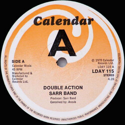 Sarr Band Double Action / Magic Mandrake USED VINYL 12INCH 45 RPM STEREO