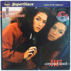 Melissa Manchester Don't Cry Out Loud Vinyl LP USED