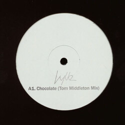 Kylie Minogue Chocolate USED VINYL 12INCH SINGLE PROMO WHITE LABEL 33 S RPM