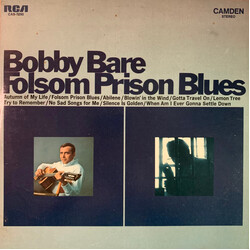 Bobby Bare Folsom Prison Blues Vinyl LP USED