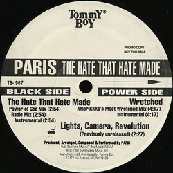 Paris (2) The Hate That Hate Made VINYL 12" USED