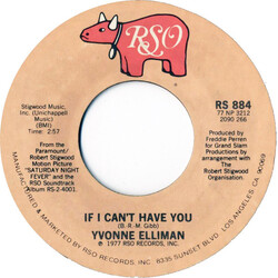 Yvonne Elliman If I Can't Have You VINYL 7" USED
