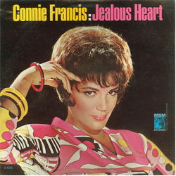 Connie Francis Jealous Heart Vinyl LP USED