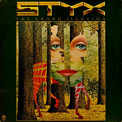 Styx The Grand Illusion Vinyl LP USED