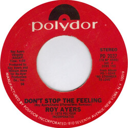 Roy Ayers Don't Stop The Feeling / Don't Hide Your Love USED VINYL 7INCH 45 RPM SINGLE STYRENE