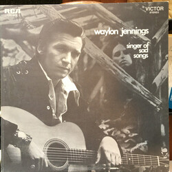 Waylon Jennings Singer Of Sad Songs Vinyl LP USED