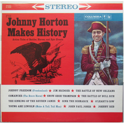 Johnny Horton Johnny Horton Makes History Vinyl LP USED