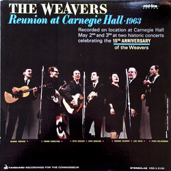 The Weavers Reunion At Carnegie Hall · 1963 Vinyl LP USED