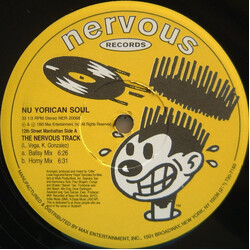 Masters At Work / Nuyorican Soul The Nervous Track USED VINYL 12INCH 33 S RPM