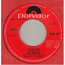 The Mixtures Captain Zero Vinyl 7" USED