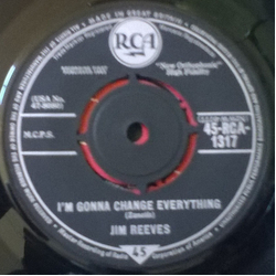 Jim Reeves I'm Gonna Change Everything Vinyl 7" USED