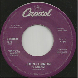 John Lennon #9 Dream USED VINYL 7INCH 45 RPM SINGLE REISSUE STEREO