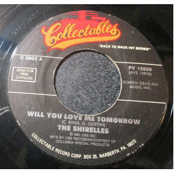 The Shirelles Will You Love Me Tomorrow / A Teardrop And A Lollipop USED VINYL 7INCH 45 RPM SINGLE