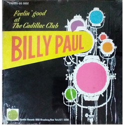 Billy Paul Feelin' Good At The Cadillac Club Vinyl LP USED