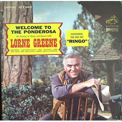 Lorne Greene Welcome To The Ponderosa Vinyl LP USED