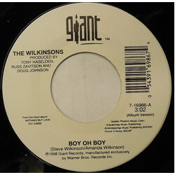 The Wilkinsons Boy Oh Boy USED VINYL 7INCH 45 RPM SINGLE