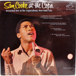 Sam Cooke Sam Cooke At The Copa Vinyl LP USED
