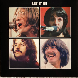 The Beatles Let It Be Vinyl LP USED