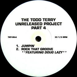 Todd Terry The Todd Terry Unreleased Project, Part 4 USED VINYL 12INCH 33 S RPM MINI-ALBUM