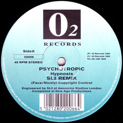 Psychotropic Hypnosis (Remixes) USED VINYL 12INCH 45 RPM