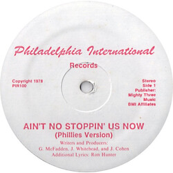 McFadden & Whitehead Ain't No Stoppin' Us Now VINYL 12" USED