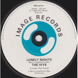 The Ivys Lonely Nights USED VINYL 7INCH 45 RPM SINGLE STEREO