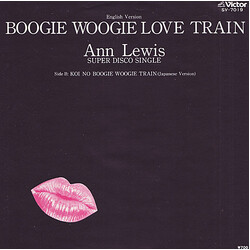 Ann Lewis (2) Boogie Woogie Love Train / Koi No Boogie Woogie Train USED VINYL 7INCH