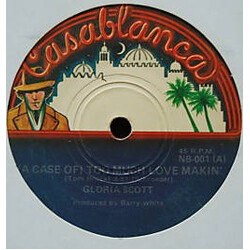 Gloria Scott (A Case Of) Too Much Love Makin' USED VINYL 7INCH 45 RPM SINGLE