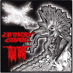 Unholy Grave / Sewn Shut Unholy Grave / Sewn Shut USED VINYL 7INCH EP 33 S RPM