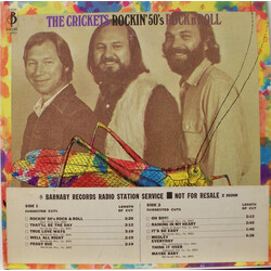 The Crickets (2) The Crickets Rockin' 50's Rock n' Roll Vinyl LP USED