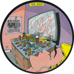 The Godfathers Love Is Dead USED VINYL 7INCH PICTURE DISC