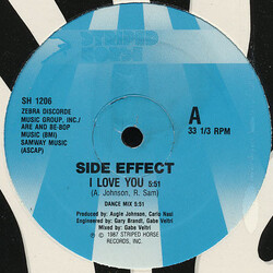 Side Effect I Love You USED VINYL 12INCH 33 S RPM