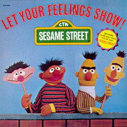 Sesame Street Let Your Feelings Show! Vinyl LP USED