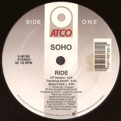 Soho (2) Ride USED VINYL 12INCH 33 S RPM