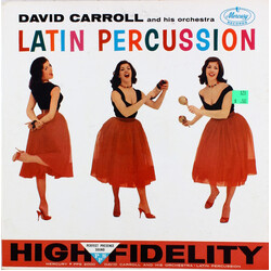 David Carroll & His Orchestra Latin Percussion Vinyl LP USED