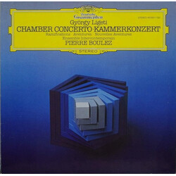 György Ligeti / Ensemble Intercontemporain / Pierre Boulez Chamber Concerto - Ramifications - Aventures - Nouvelles Aventures Vinyl LP USED