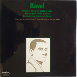 Maurice Ravel / Victor Martin (3) / Marco Scano / Miguel Zanetti Sonata A Dúo Para Violín Y Cello / Sonata Para Violín Y Cello / Berceuse Sur Le Nom D