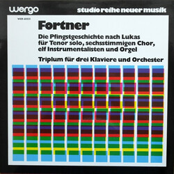 Wolfgang Fortner Die Pfingstgeschichte Nach Lukas Für Tenor Solo, Sechsstimmigen Chor, Elf Instrumentalisten Und Orgel ‧ Triplum Für Drei Klaviere Und