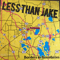Less Than Jake Borders & Boundaries Multi Vinyl LP/DVD USED