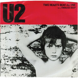 U2 Two Hearts Beat As One USED VINYL 7INCH 45 RPM SINGLE