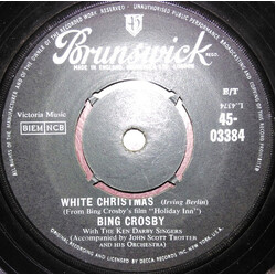Bing Crosby White Christmas USED VINYL 7INCH 45 RPM SINGLE REISSUE